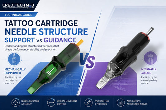 Tattoo Cartridge Needle Structure Explained: Mechanical Support vs. Internal Guidance