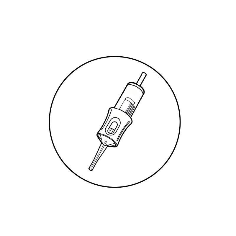 Professional PMU Cartridge Needles for Eyebrows, Eyeliner, Lips and SMP | ESTLIA by CREDITECH MED