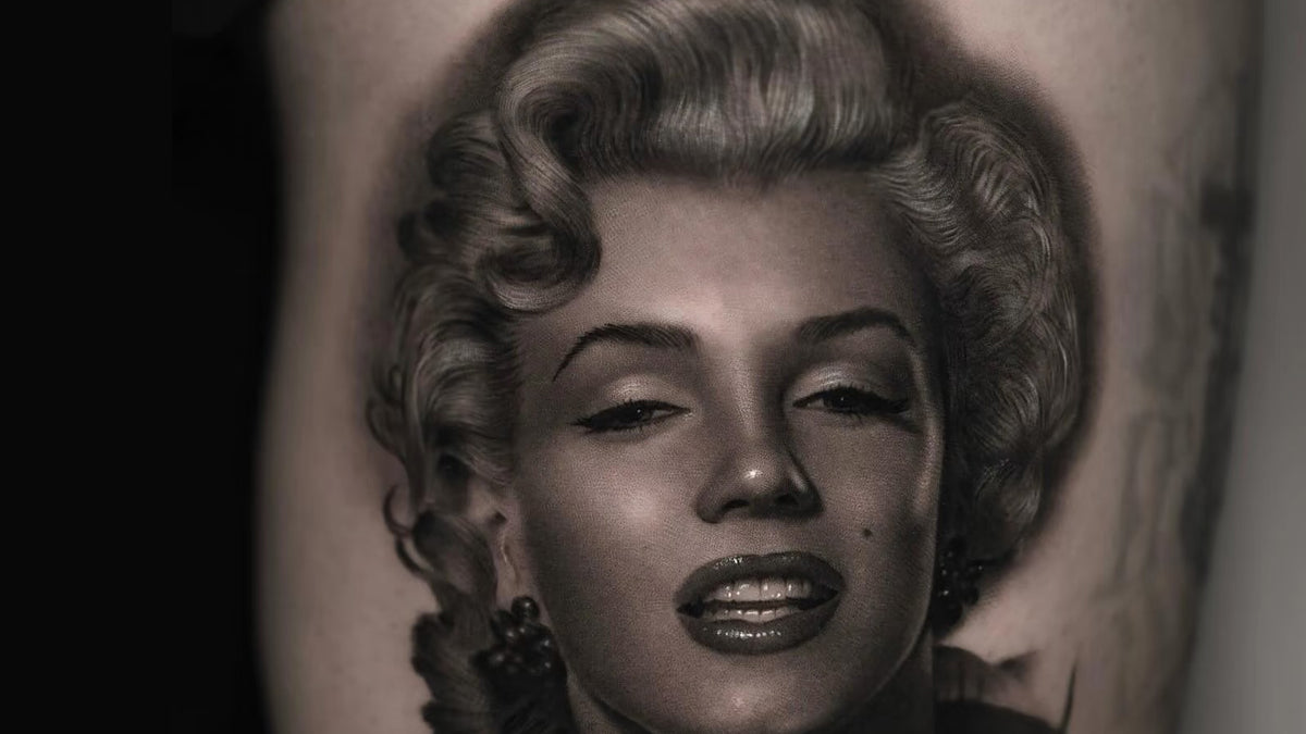 CREDITECH MED Realism Tattoo Style showcasing detailed artwork with professional tattoo cartridge needles
