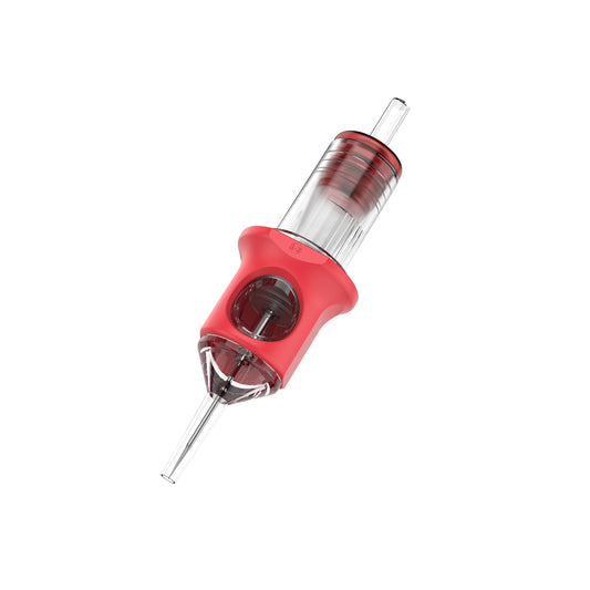 CM4 PMU Cartridge Needle with integrated soft silicone grip and slim precision tip