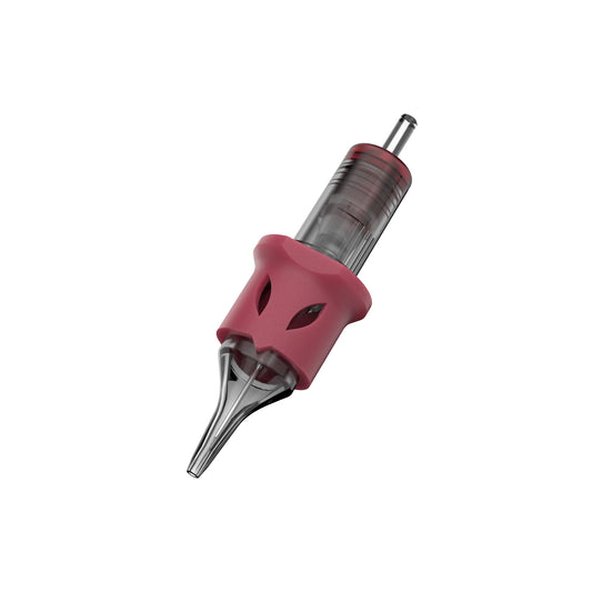 CM11-1 Fox Eye Design tattoo cartridge needle with unique housing for professional tattoo artists