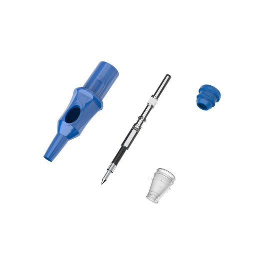 CM12 original patent design ballpoint pen style tattoo cartridge needle with unique appearance