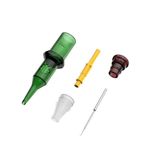 SP3 round tattoo cartridge needle for precise lining and shading applications