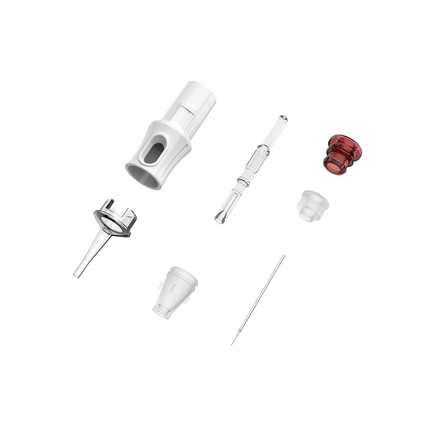 CM6 PMU & Fine Line Tattoo Cartridge Needle with Precision Membrane for Permanent Makeup