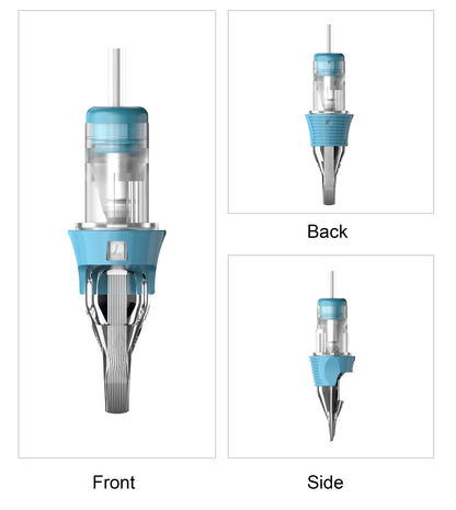 CM2-1 Tattoo Cartridge Needles packaging by Creditech Medical